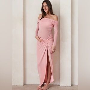 Size Small new with tags BUMPSUIT pink off The Shoulder Soft Mesh Top and skirt